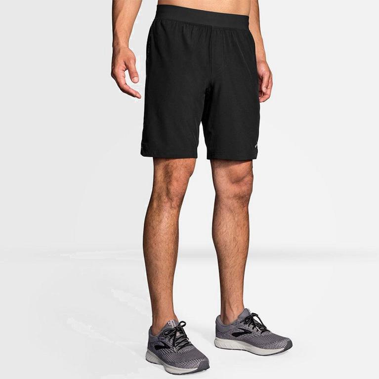 Brooks Equip 9 Mens Running Shorts Ireland Grey (MJQD-27183)